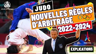 Les nouvelles règles dArbitrage du Judo pour toutes les compétitions 20222024 [upl. by Bensen]