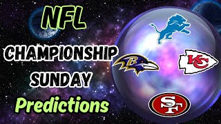 NFL Championship Round Picks amp Predictions 2024 [upl. by Ak]