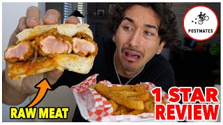 Eating At The WORST Reviewed Food Delivery Restaurant 1 STAR DISGUSTING [upl. by O'Grady258]