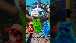 Save the cat band from the train cat thomas shorts short animation cat mainanplayhouse [upl. by Standish]