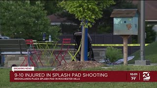 Up to 10 injured in shooting at Rochester Hills splash pad suspect dead [upl. by Fernande643]