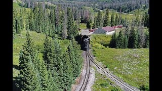 CampTSRR  Cumbres Pass  Turning the train [upl. by Parthena]