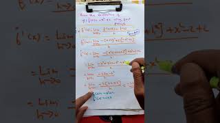 USING FIRST PRINCIPLE FIND THE DERIVATIVE OF X22 வின் வகை க்கெழு காண்க [upl. by Shannah]