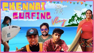 CHENNAI SURF VLOG  SURF TURF KOVALAM  XCENTRIC  ft  Arun Vasu  Sekar Pachai  Surf Boys [upl. by Nnel]