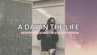 A day in the life of an astrophysics master student [upl. by Sadiras477]