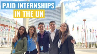 Paid Internships at the United Nations [upl. by Gosser195]