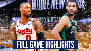 PORTLAND TRAIL BLAZERS vs BOSTON CELTICS  FULL GAME HIGHLIGHTS  201920 NBA Season [upl. by Ariamoy]