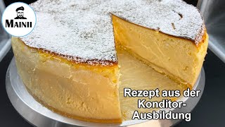 Käsekuchen Rezept mit Boden  Cheesecake Recipe  Käsetorte [upl. by Combs]