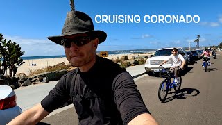 S3 E11  San Diego Coronado Island on Beach Cruisers [upl. by Lalat]