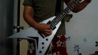 megadeth she wolf solo cover [upl. by Eivla598]