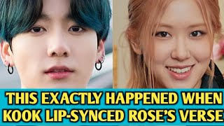 BTS News Today Unbelievable Jungkook Mistakenly LIPSYNCED Blackpink Rise verse Playing With Fire 😱 [upl. by Benoit]