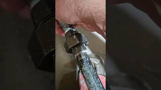 How to bleed air out of gas line gasheater airconditioning [upl. by Niltak]