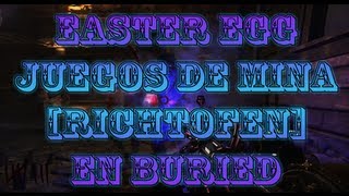 Guía Easter egg de Buried Richtofen LogroTrofeo Juegos Minados  Black Ops 2 Zombies [upl. by Leunamme484]