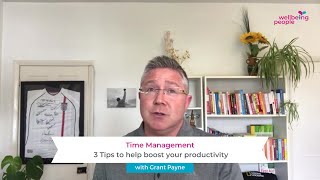 Time Management  3 Tips to help boost your productivity [upl. by Asirac]