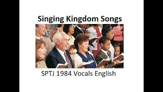 Sing Praises to Jehovah Songs Vocals English 1984 [upl. by Zachary]