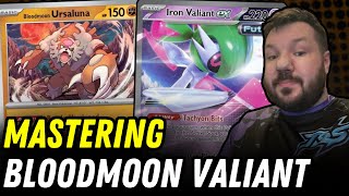 New Bloodmoon Ursaluna Iron Valiant ex Pokemon TCG Deck [upl. by Boff932]