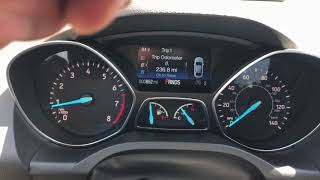 FORD ESCAPE  HAZARD FLASHERS  HOW TO TURN ON AND OFF [upl. by Analiese]