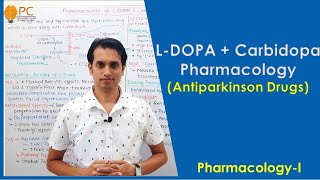 L Dopa pharmacology  Antiparkinson Drugs Pharmacology [upl. by Sulohcin508]