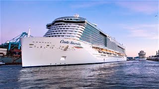 Costa Smeralda cruise ship tour 4K [upl. by Oivatco]