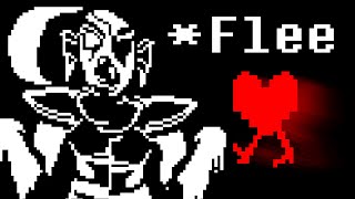 What If You FLEE From Melting Undyne  Undertale [upl. by Grobe654]