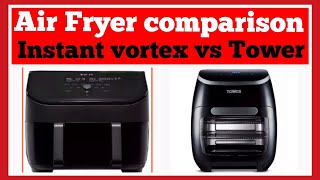 Instant Vortex vs Tower comparison Two great Air Fryers [upl. by Nibbs]