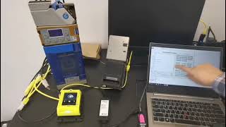 MDBRS232 test with nayax vpos tuoch and MDB coin acceptor and bill validator [upl. by Benn441]