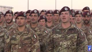 Italian Armys Folgore Regiment receives US Armys parachutist badge [upl. by Giess]