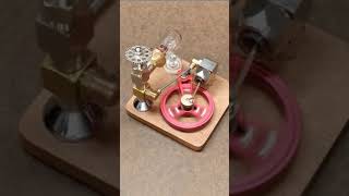 SpeedControlled RingbomStirling Engine shorts [upl. by Dor]