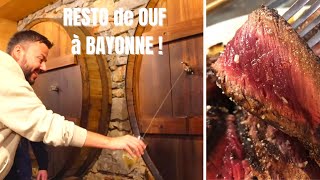 Maxi Côte de Boeuf dans une cidrerie  CONCEPT de ouf à Bayonne   VLOG 1374 [upl. by Enrahs]