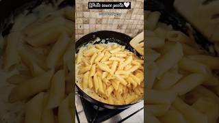 Delicious White Sauce Pasta recipe in 60 secs  No Maida No Problem🍝✨pastarecipe whitesaucepasta [upl. by Yetah629]