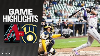 Dbacks vs Brewers Game Highlights 91924  MLB Highlights [upl. by Waddington]