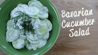 Bavarian Cucumber Salad [upl. by Inaboy167]