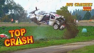 TOP10 Rally crashes 2022 by Chopito Rally crash [upl. by Enyak]