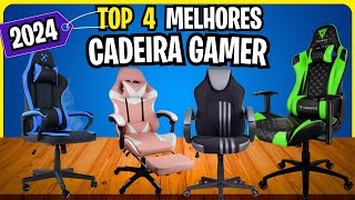 As 4 Melhores CADEIRA GAMER Custo BenefícioQual Melhor CADEIRA GAMERS [upl. by Doownelg488]