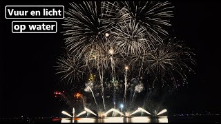 Vuur en Licht op Water  Aalsmeer  2024  Vuurwerkshow  4K [upl. by Yarb]