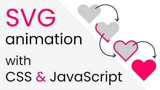 SVG animation animate an SVG icon with CSS and JavaScript [upl. by Tenaej]