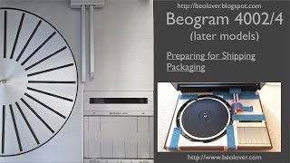 Beogram 40024004 Preparing for Shipping and Double Boxing [upl. by Atilrep]