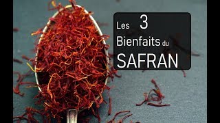 3 bienfaits du SAFRAN [upl. by Assenar898]