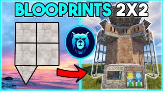 Blooprints GREATEST 2x2 Expansion  Rust Base Design 2024 [upl. by Eniawed]