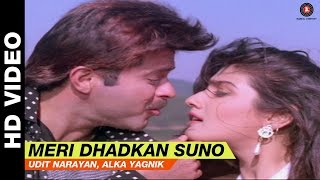 Meri Dhadkan Suno  Laadla  Udit Narayan Alka Yagnik  Anil Kapoor amp Sridevi [upl. by Amory]