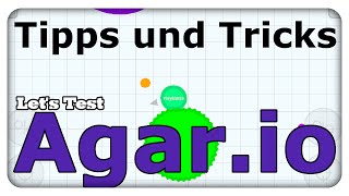 Tipps und Tricks  Lets Play Agario DeutschGerman [upl. by Lexa]