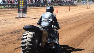 Top Fuel Motorcycle Dirt Drag Racing [upl. by Aicela861]