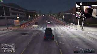 Taku Caracara vs LSPD 102 metry 77rp lspd rp gta [upl. by Portland263]