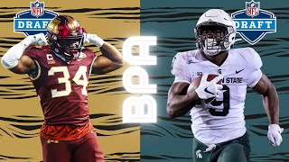 BPA 2022 NFL Mock Draft  Dane Bruglers Big Board  What if every team went Best Player Available [upl. by Beaner254]