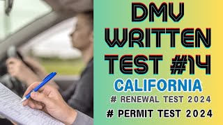 I PASSED My DMV Senior Written Test 2024 in ONE Try 14 [upl. by Jay]