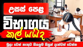 උසස් පෙළ විභාගය කල් යයිද   2024 AL Exam Postponed  AL New Update Today [upl. by Haynes]