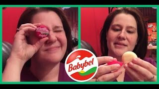 MINI BABYBEL CHEESE UNWRAPPING MY WIFE REVIEWS  Must Or Bust [upl. by Ettelocin]