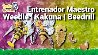 Entrenador Maestro  Weedle Kakuna Beedrill  Pokémon Lets Go Pikachu amp Eevee [upl. by Asenad736]