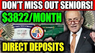 Get Ready Seniors New 3822Mo Direct Deposit For all SSI SSDI amp VA Seniors [upl. by Mazurek]