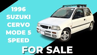 1996 Suzuki Cervo Mode 5 Speed WalkAround amp Start Up FOR SALE [upl. by Adalie]